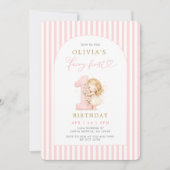 Invitation Fairy First Birthday (Devant)