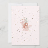 Invitation Fairy First Birthday Enchanted garden Whimsical (Dos)