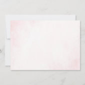 Invitation Fairy First Birthday Forest Champignons Photo (Dos)