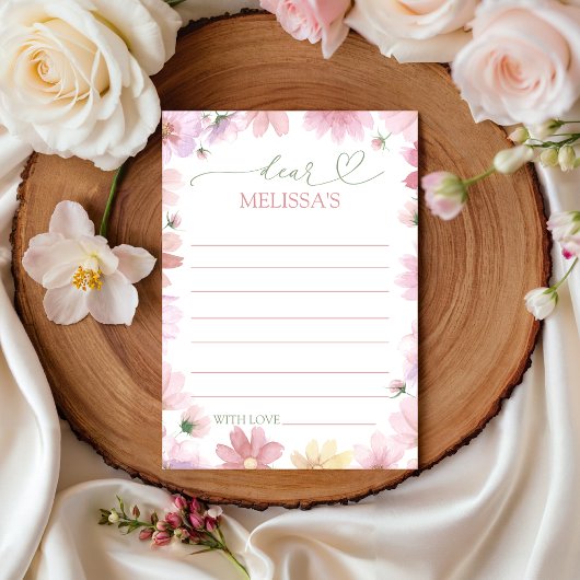 Invitation Fairy First Birthday Time Capsule Card