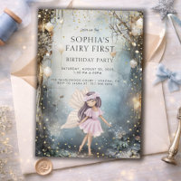 Fairy First Enchanted Forest Girl 1er anniversaire