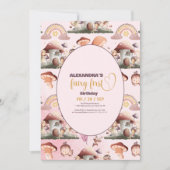 Invitation Fairy First Girl's 1st Birthday (Devant)