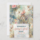 Invitation Fairy First Girl's 1st Birthday (Devant)