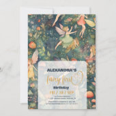 Invitation Fairy First Girl's 1st Birthday (Devant)