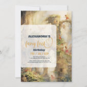 Invitation Fairy First Girl's 1st Birthday (Devant)