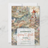 Invitation Fairy First Girl's 1st Birthday (Devant)