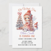 Invitation Fairy First Girl's 1st Birthday (Devant)