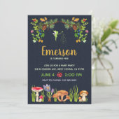 Invitation Fairy Garden Birthday Party (Debout devant)