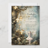 Invitation Fairy Girl's Birthday Party (Devant)