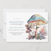 Invitation Fairy Pixie Fairytale Fête d'anniversaire de fille (Devant)