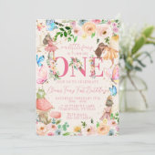 Invitation Fairy Premier anniversaire (Debout devant)