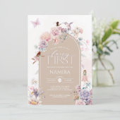 Invitation Fairy Premier anniversaire Enchanted Garden Party (Debout devant)