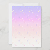 Invitation Fairy Princess d'Amérique africaine Anniversaire (Dos)