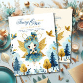 Invitation Fairy Princesse 1er anniversaire ou EDIT AGE Or Tu