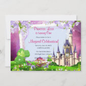 Invitation Fairy Tale Castle Princess (Devant)