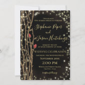Invitation Fairy Tale Forest Mariage (Devant)
