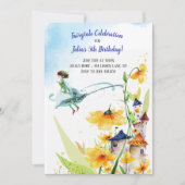 Invitation Fairy tale Garden Anniversaire (Devant)