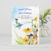 Invitation Fairy tale Garden Anniversaire (Debout devant)