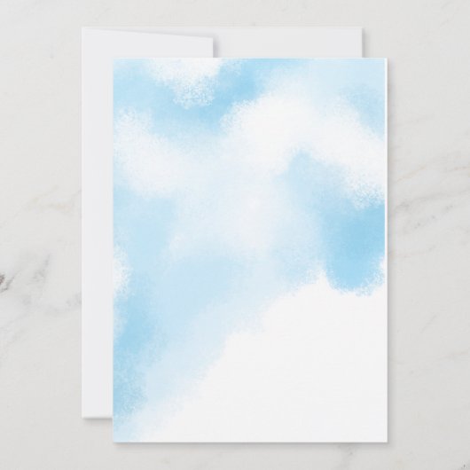 Invitation Fairy tale Garden Anniversaire (Dos)