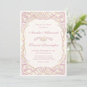 Invitation Fairy Tale Imaginaire Storybook Mariage (Debout devant)