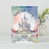 Invitation Fairy Tale Party (Debout devant)