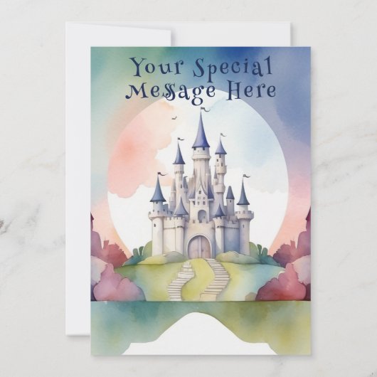 Invitation Fairy Tale Party (Dos)