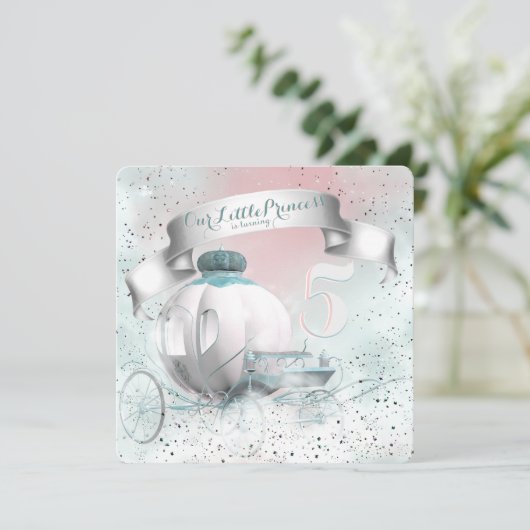 Invitation Fairy Tale Princess (Debout devant)