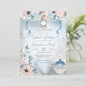Invitation Fairy Tale Princess Cinderella Sweet 16 Anniversai (Debout devant)