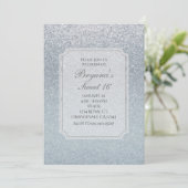Invitation Fairy Tale Silver Parties scintillant Sparkle Part (Debout devant)