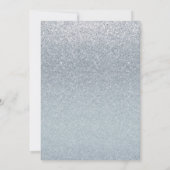 Invitation Fairy Tale Silver Parties scintillant Sparkle Part (Dos)