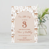 Invitation Fairy Tale simple Anniversaire de enfant (Debout devant)