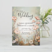 Invitation Fairy Tale Woodland Fairycore Romance (Debout devant)