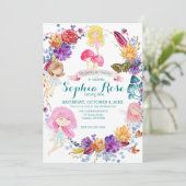 Invitation Fairy Theme Party (Debout devant)