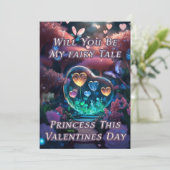 Invitation Fairy Valentines Day (Debout devant)