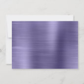 Invitation Fairy Wing Lavender Gown | Fleur d'iridescente vio (Dos)