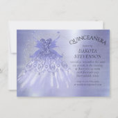 Invitation Fairy Wing Lavender Gown | Fleur d'iridescente vio (Devant)