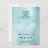 Invitation Fairy Wing Mint Gown | Luxe Pearl Green Aqua Sheen (Devant)