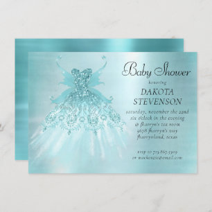 Invitation Fairy Wing Mint Gown   Luxe Pearl Green Aqua Sheen