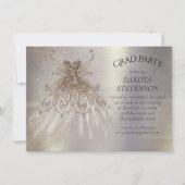 Invitation Fairy Wing Taupe Gown | Fleur de Champagne Élégant (Devant)