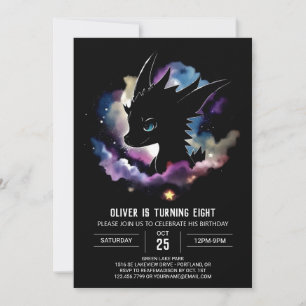 Invitation Fairytale Dragon's Magic Birthday