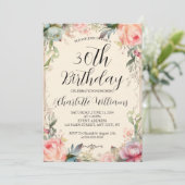 Invitation Fairytale Floral 30e anniversaire (Debout devant)