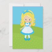 Invitation Fairytale Goldilocks and Bears Girls Birthday (Dos)
