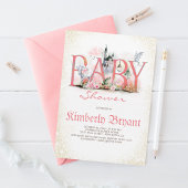 Invitation Fairytale Magic et Enchanted Story Baby shower dan
