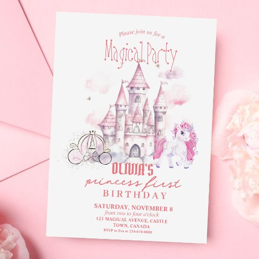 Invitation Fairytale Princess