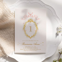 Fairytale Princess Big Number Fille fête d'anniver