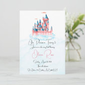 Invitation Fairytale Princess Castle (Debout devant)