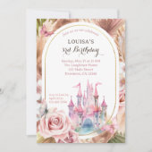 Invitation Fairytale Princess Enchanted Forest Anniversaire (Devant)