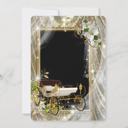 Invitation Fairytale Princess Quinceañera (Dos)