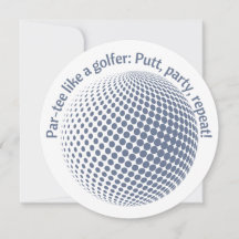 Fais la fête comme un golfeur