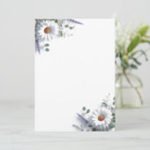 Invitation Faisceaux et lavande (Debout devant)